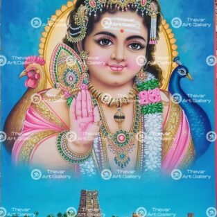 Artist Rajendran antique vintage paintings - Thevar art gallery