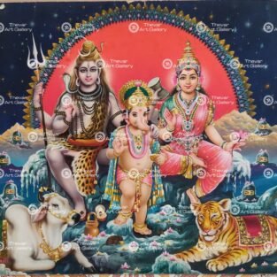 Artist L.N.Sharma antique vintage paintings - Thevar art gallery
