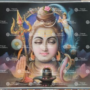 Artist S.Vilas antique vintage paintings - Thevar art gallery