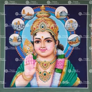 Artist Rajendran antique vintage paintings - Thevar art gallery