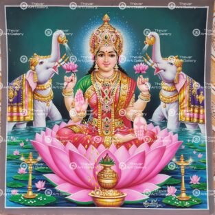 Artist Rajendran antique vintage paintings - Thevar art gallery