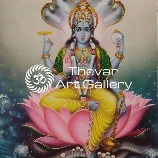artist G.A.Raj Vintage Print