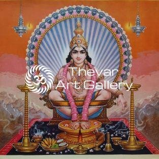 Artist M.C.Jegannath - Thevar Art Gallery