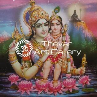 Artist M.C.Jegannath - Thevar Art Gallery