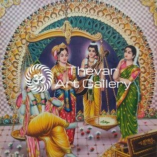 Artist S.P.Raj - Thevar Art Gallery