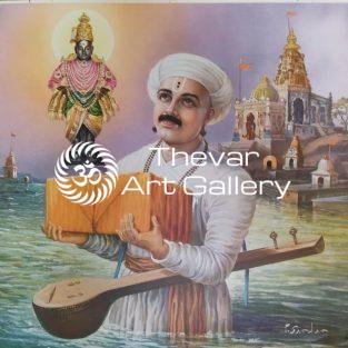 artist P.Sardar - Thevar Art Gallery