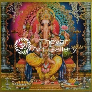 Artist Mu.Ramalingam - Thevar Art Gallery