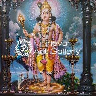 Artist Mu.Ramalingam - Thevar Art Gallery