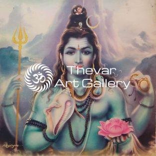 Artist Mu.Ramalinagm - Thevar Art Gallery
