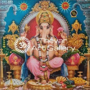 Artist Mu.Ramalingam - Thevar Art gallery