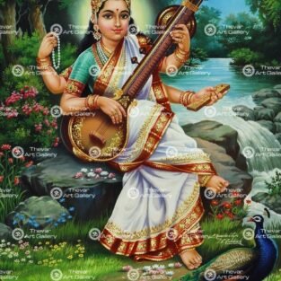 Artist C.Kondiah raju antique Vintage print - Thevar art gallery