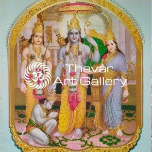 Artist M.D.Rawool- Thevar Art GAllery