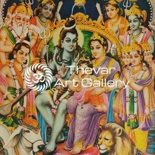 Artist B.G.Sharma - Thevar Art Gallery