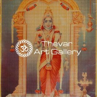 Artist Mu.Ramalingam - Thevar art gallery