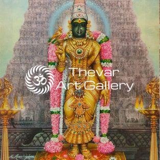 Artist Mu.Ramalingam -Thevar Art Gallery