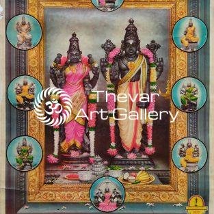Artist Mu.Ramalingam -Thevar art gallery
