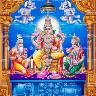 Artist Sivasubramanian antique Vintage print - Thevar art gallery