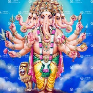 Artist S.Murugakani antique vintage paintings - Thevar art gallery