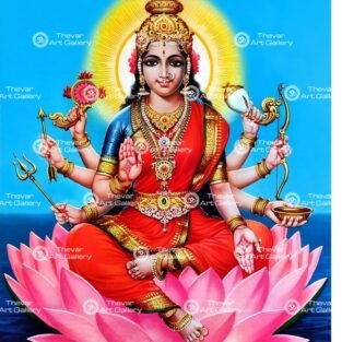 Artist C.Kondiah raju antique Vintage print - Thevar art gallery