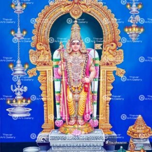 Artist Sivasubramanian antique Vintage print - Thevar art gallery