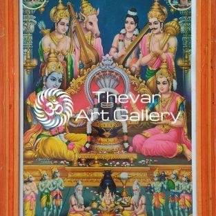 Artist C.kondiah raju - Thevar art gallery