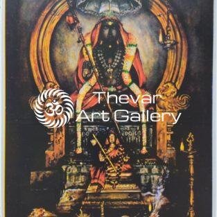 Artist Silpi vintage print - Thevar art gallery