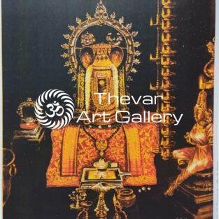 Artist Silpi vintage print - Thevar art gallery