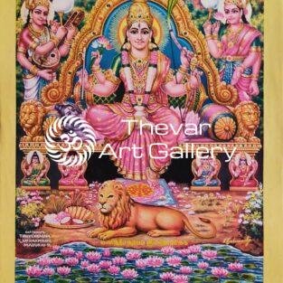 Artist V.Krishnamoorthy - Thevar art gallery