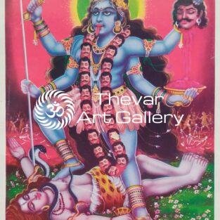 Kali devi vintage print - Thevar art gallery