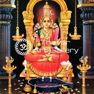 Kamakshi amman vintage prints - Thevar art gallery