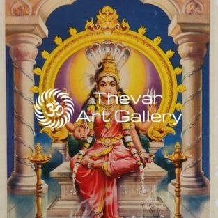 Karumari amman antique vintage Print - Thevar art gallery