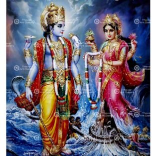 Artist Sapar Bros antique vintage paintings - Thevar art gallery