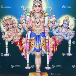 Artist Sivasubramanian antique Vintage print - Thevar art gallery