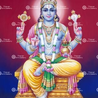 Artist Sivasubramanian antique Vintage print - Thevar art gallery