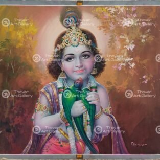 Artist P.Sardar antique vintage paintings - Thevar art gallery