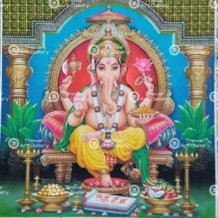 Artist Yogendra Rastogi antique vintage paintings - Thevar art gallery