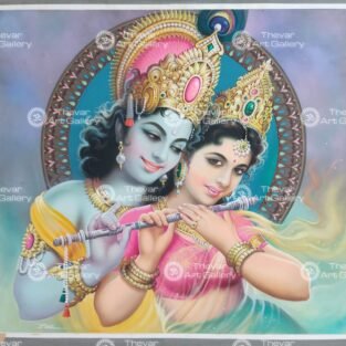 Artist Ravi antique vintage paintings - Thevar art gallery