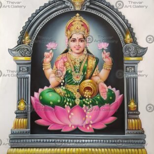 Artist Ma.Baskar antique vintage paintings - Thevar art gallery