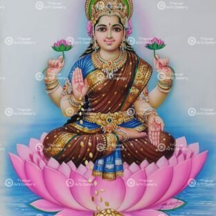 Artist Ma.Baskar antique vintage paintings - Thevar art gallery