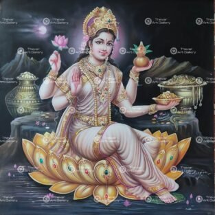 Artist Ma.Baskar antique vintage paintings - Thevar art gallery