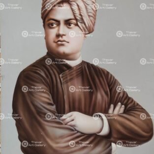 Artist Ma.Baskar antique vintage paintings - Thevar art gallery