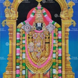 Artist Ma.Baskar antique vintage paintings - Thevar art gallery