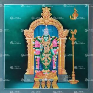 Artist Rajendran antique vintage paintings - Thevar art gallery