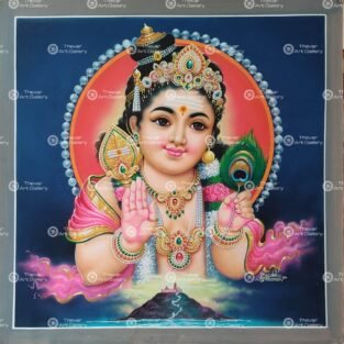 Artist Rajendran antique vintage paintings - Thevar art gallery