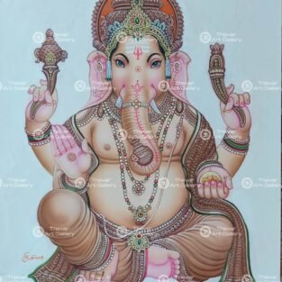 Artist Sivasubramanian antique vintage paintings - Thevar art gallery