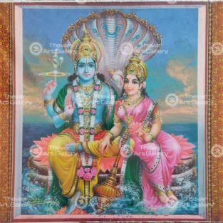 Artist Mu.Ramalingam antique vintage paintings - Thevar art gallery