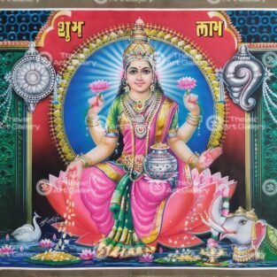 Artist Ma.Baskar antique vintage paintings - Thevar art gallery