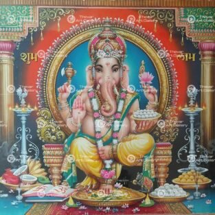 Artist S.Murugakani antique vintage paintings - Thevar art gallery