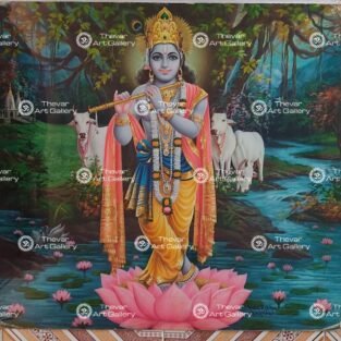 Artist Yogendra Rastogi antique vintage paintings - Thevar art gallery