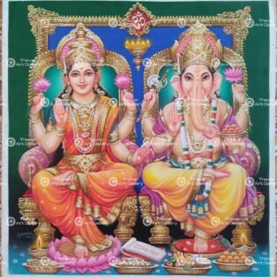 Artist Sapar Bros antique vintage paintings - Thevar art gallery